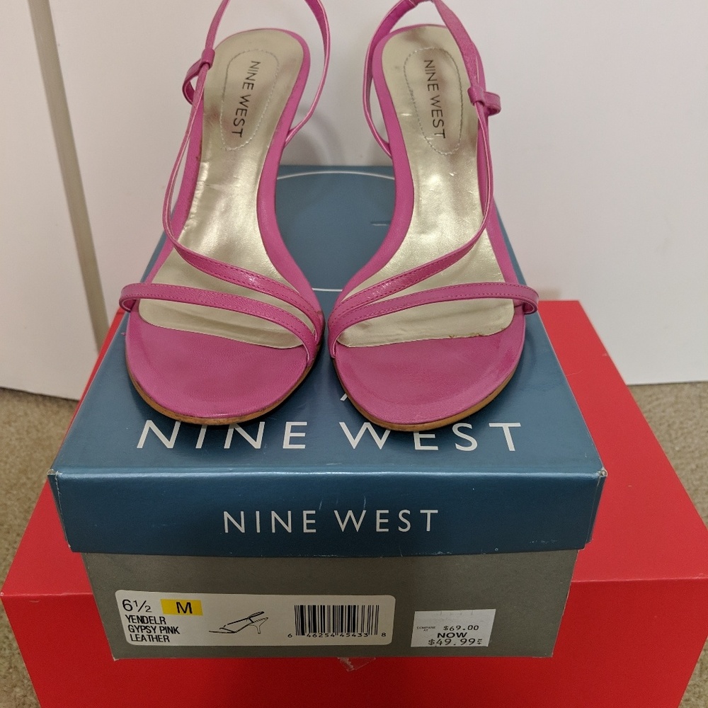 Nine West Strappy Pink Sandal